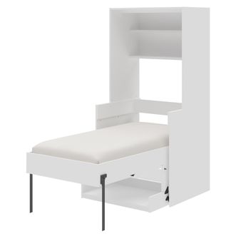 Cama de Solteiro Vertical com Mesa Forman